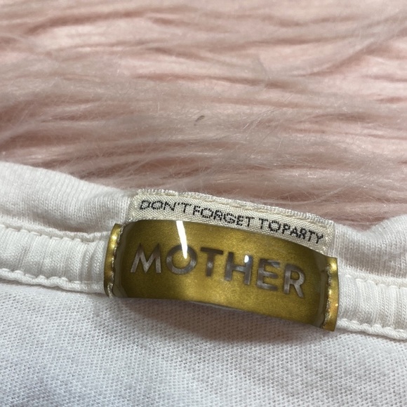 MOTHER White Graphic Tee - Picture 7 of 16